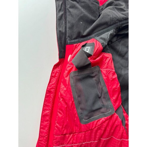 SALOMON Speed AdvancedSkin Dry Red Nylon Ripstop Ski Shell Jacket, Size M - Picture 14 of 16